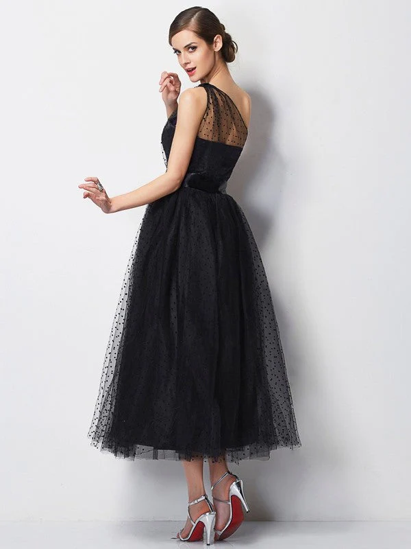 Classy Sleeveless One Shoulders Pleats Short Bridesmaid Dresses - Image 2