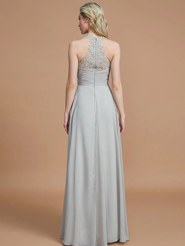 Gorgeous Sweetheart Sleeveless Ruched Chiffon Bridesmaid Dresses - Image 36