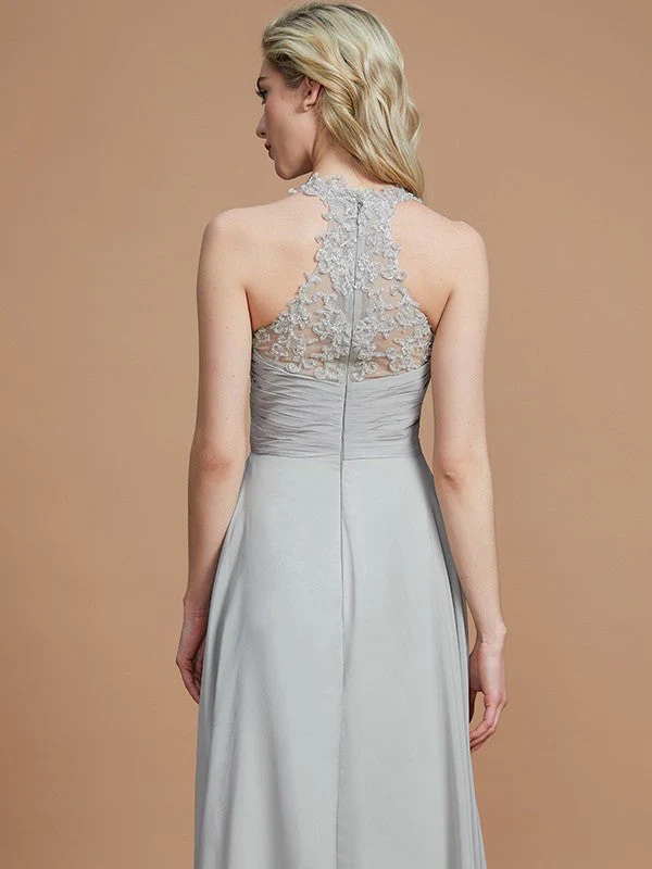 Gorgeous Sweetheart Sleeveless Ruched Chiffon Bridesmaid Dresses - Image 7
