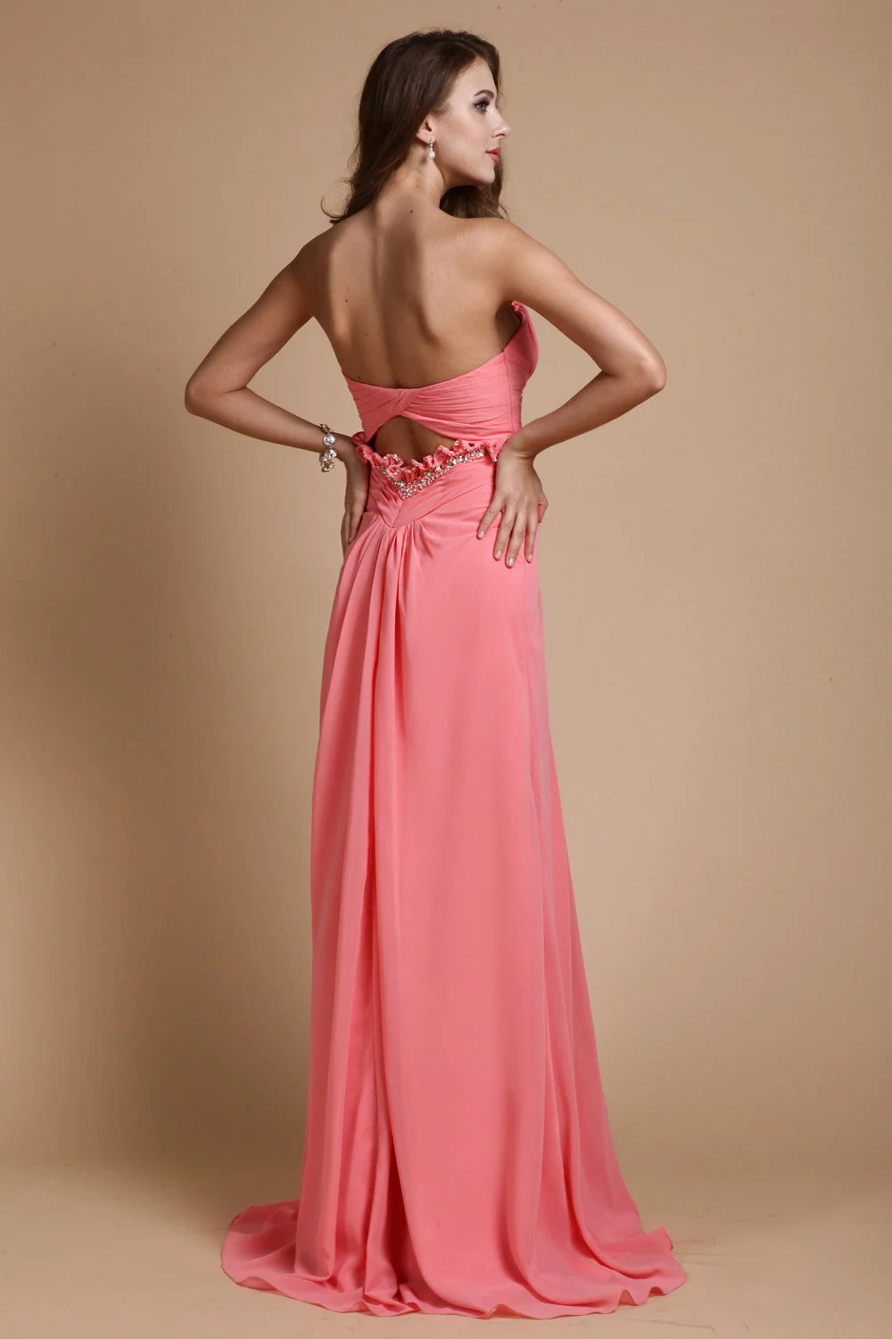 Gorgeous Sweetheart Sleeveless Ruffles Chiffon Long Bridesmaid Dresses - Image 30