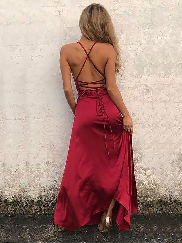 Spaghetti Straps Sleeveless With Ruffles Dresses - Image 2