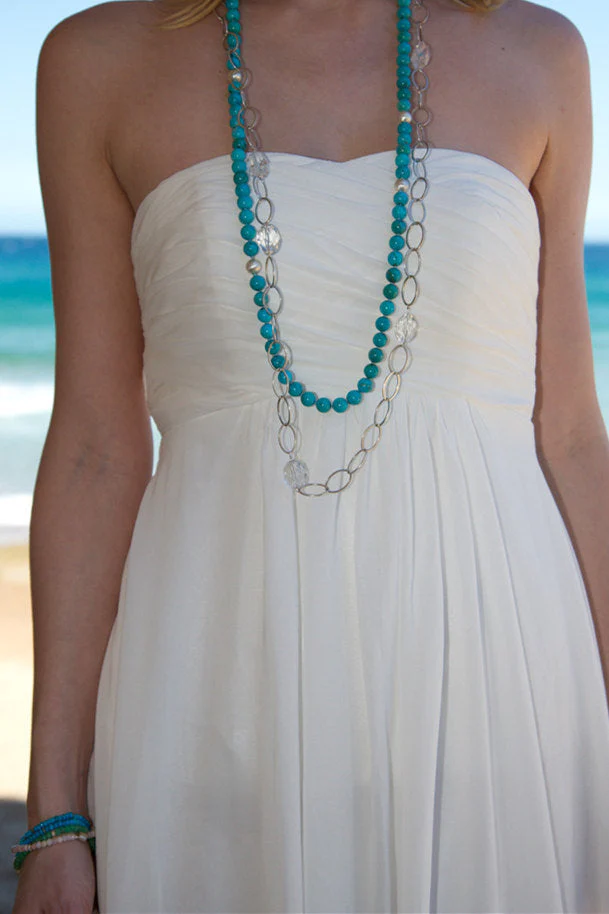 A-line Strapless Floor Length Court Chiffon Backless Wedding Dress - Image 5
