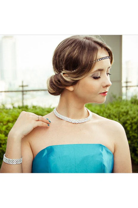 A-line Strapless Floor Length Sleeveless Chiffon Bridesmaid Dress - Image 8