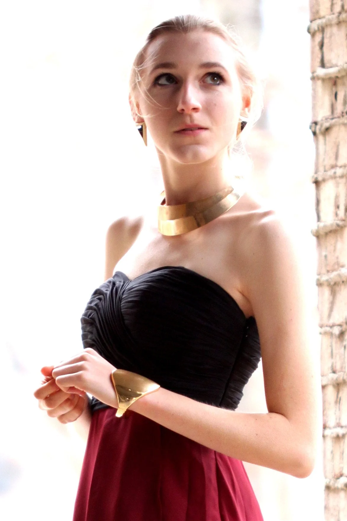 A-line Sweetheart Hi-low Length Tulle Backless Prom Dress - Image 8