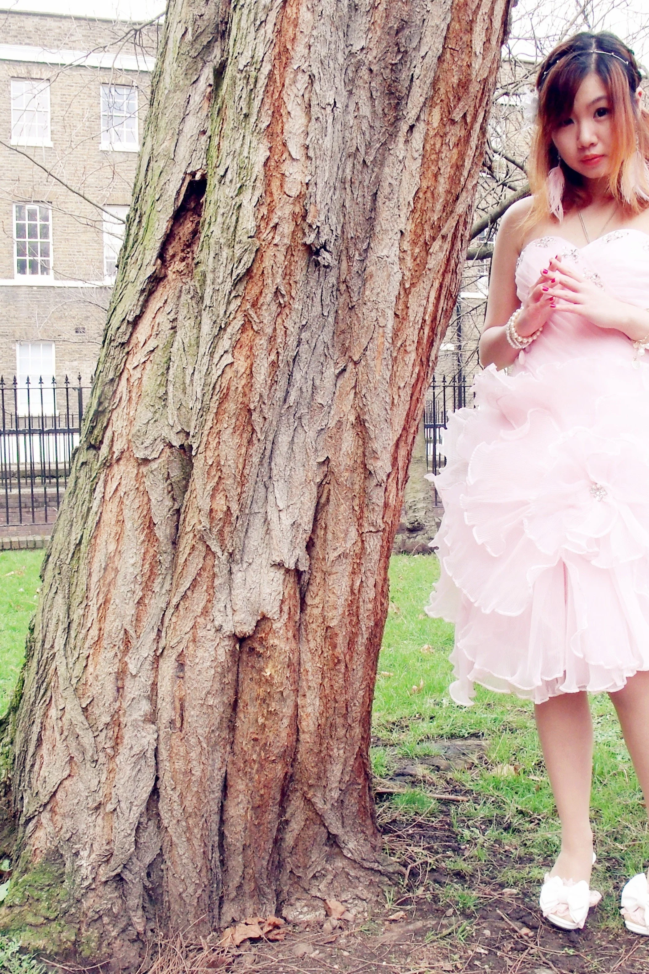 A-line Sweetheart Knee Length Tulle Flower Rhinestone Homecoming Dress - Image 5