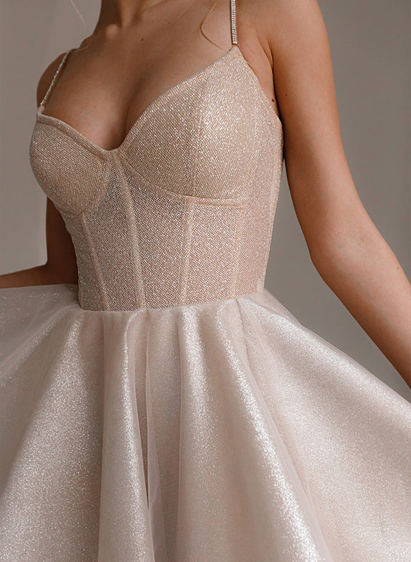 A-Line Sweetheart Sleeveless Short/Mini Homecoming Dresses - Image 2