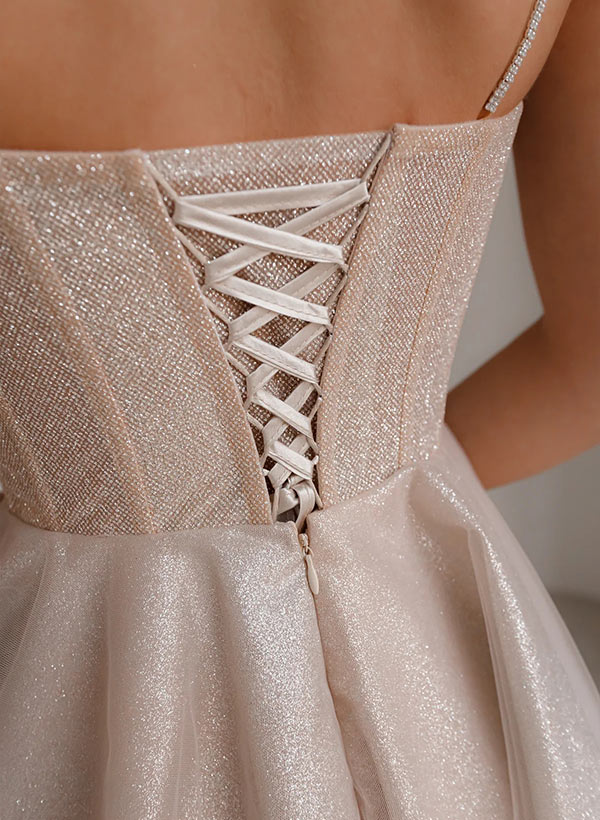 A-Line Sweetheart Sleeveless Short/Mini Homecoming Dresses - Image 4
