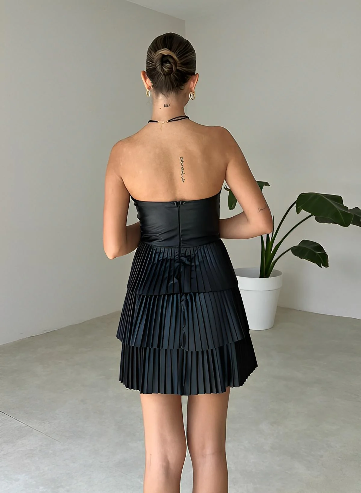 A-Line Sweetheart Sleeveless Short/Mini Homecoming Dresses With Pleated - Image 5