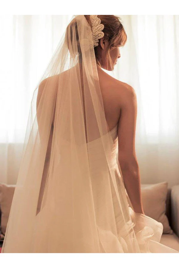 Beading Organza Sweep Train Sweetheart Sleeveless Ball Gown Wedding Dresses - Image 4