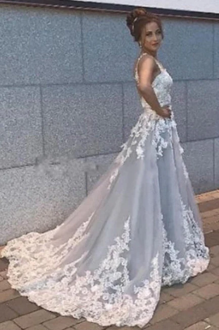 Gorgeous Sleeveless Sweetheart Prom Dresses With Lace Long - Image 3