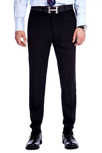 Classy Navy Blue Mens Suits for Weddings Jacquard Black Silk Shawl Lapel Prom Suits - Image 5
