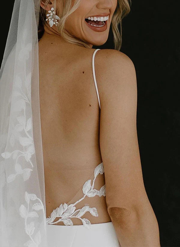 Boho Garden Summer Beach Cowl Neck Sleeveless Court Train Lace Wedding Dresses - Image 7