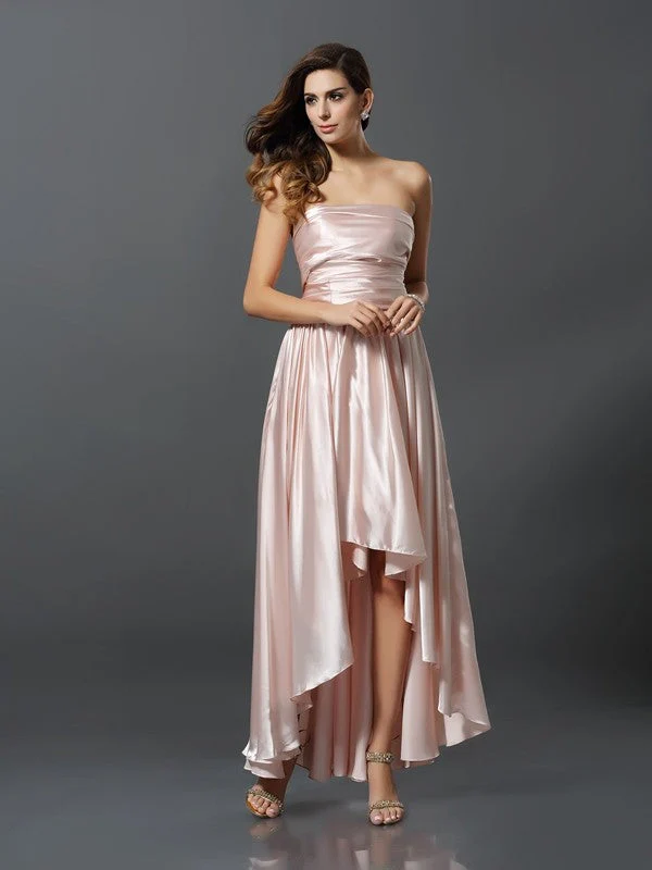 Charming Sleeveless High Low Bridesmaid Dresses - Image 11