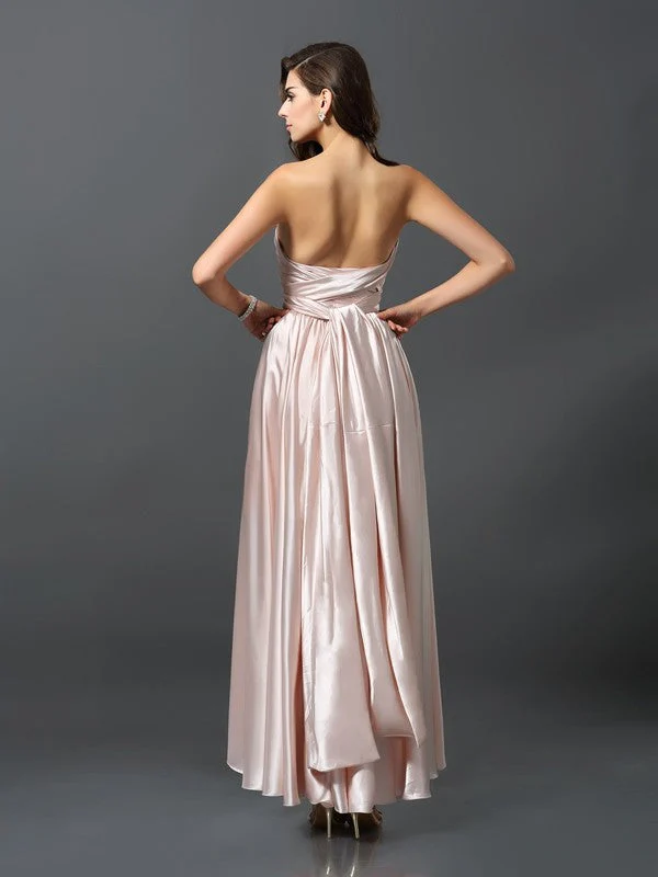 Charming Sleeveless High Low Bridesmaid Dresses - Image 12