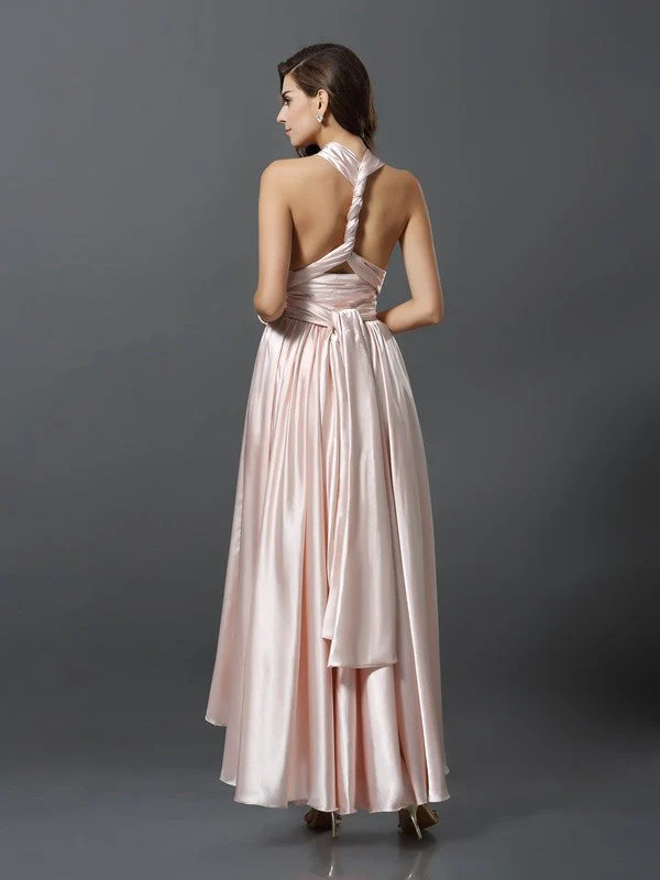 Charming Sleeveless High Low Bridesmaid Dresses - Image 4