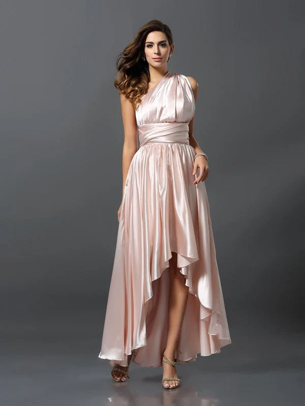 Charming Sleeveless High Low Bridesmaid Dresses - Image 5