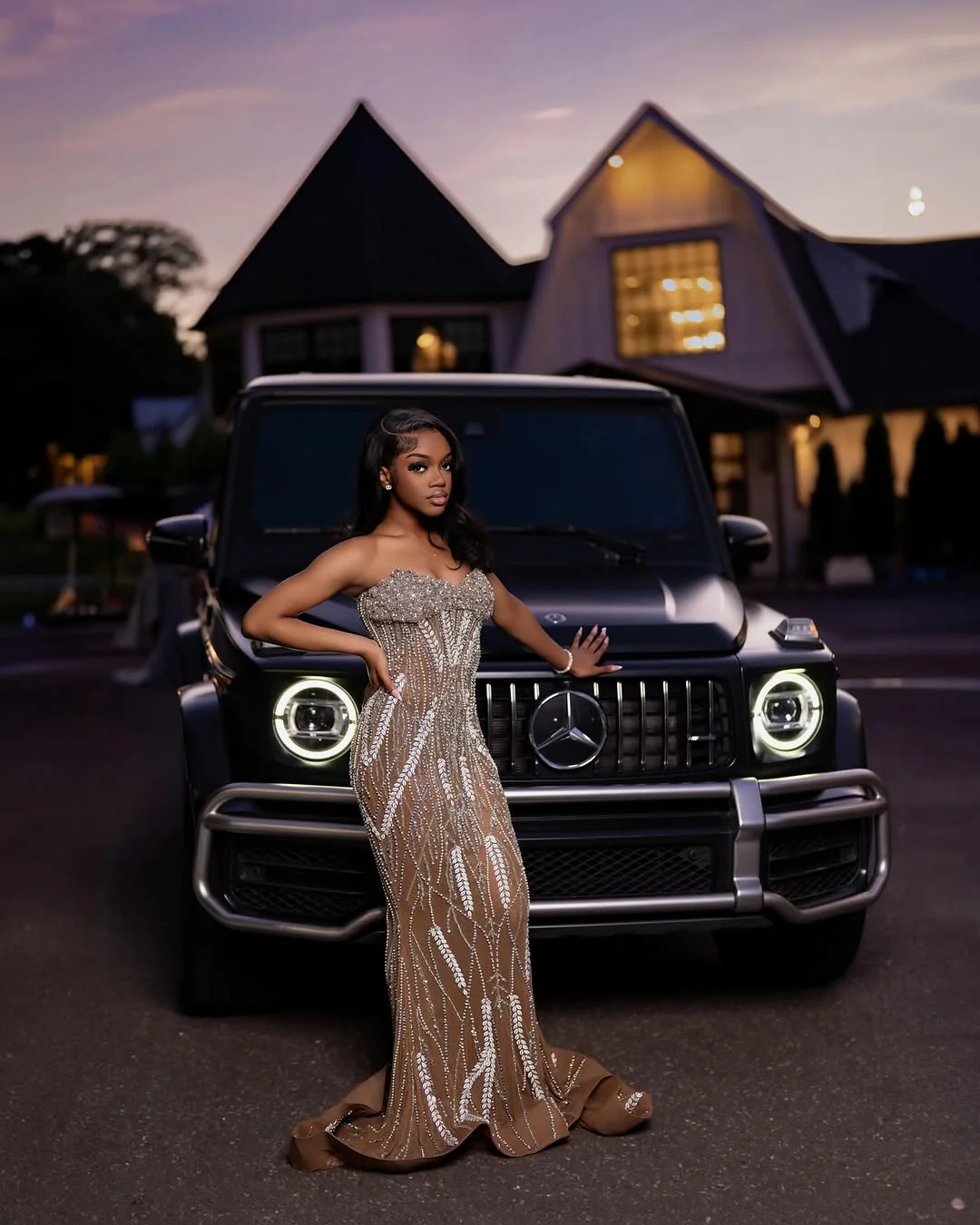 Classic Sweetheart Strapless Sleeveless Prom Dresses Sheath Floor Length With Beads - Image 4