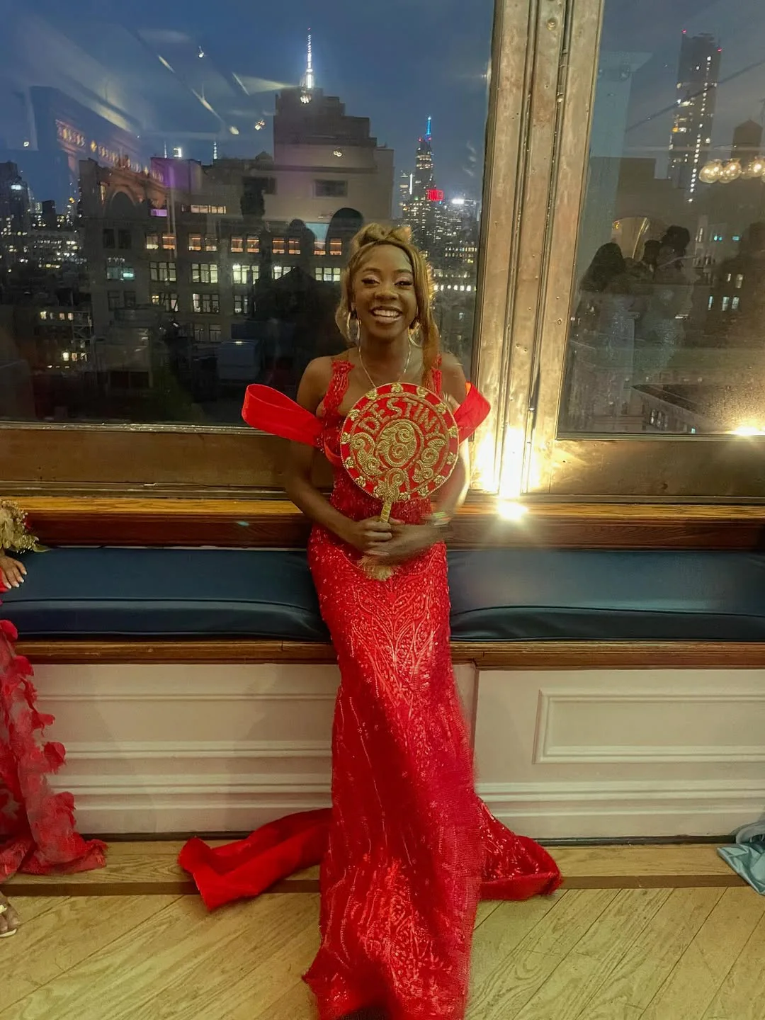 Dazzling Red Sweetheart Off-The-Shoulder Straps Prom Dresses Mermaid Column With Lace-Up Back - Image 4