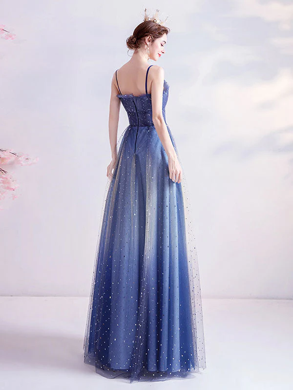 Amazing Evening Dress A Line Ankle Length Pleated Ankle Length Social Party Dresses Cami Maxi Dinner Dress - Image 2