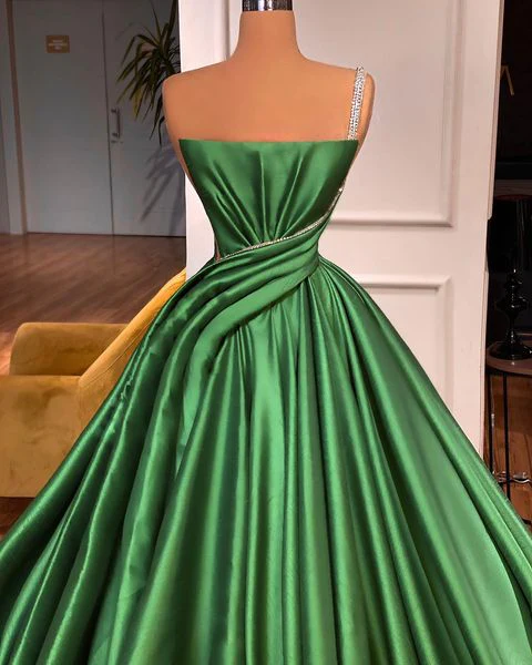 Fabulous Long A-line One shoulder Sleeveless Prom Dress - Image 2