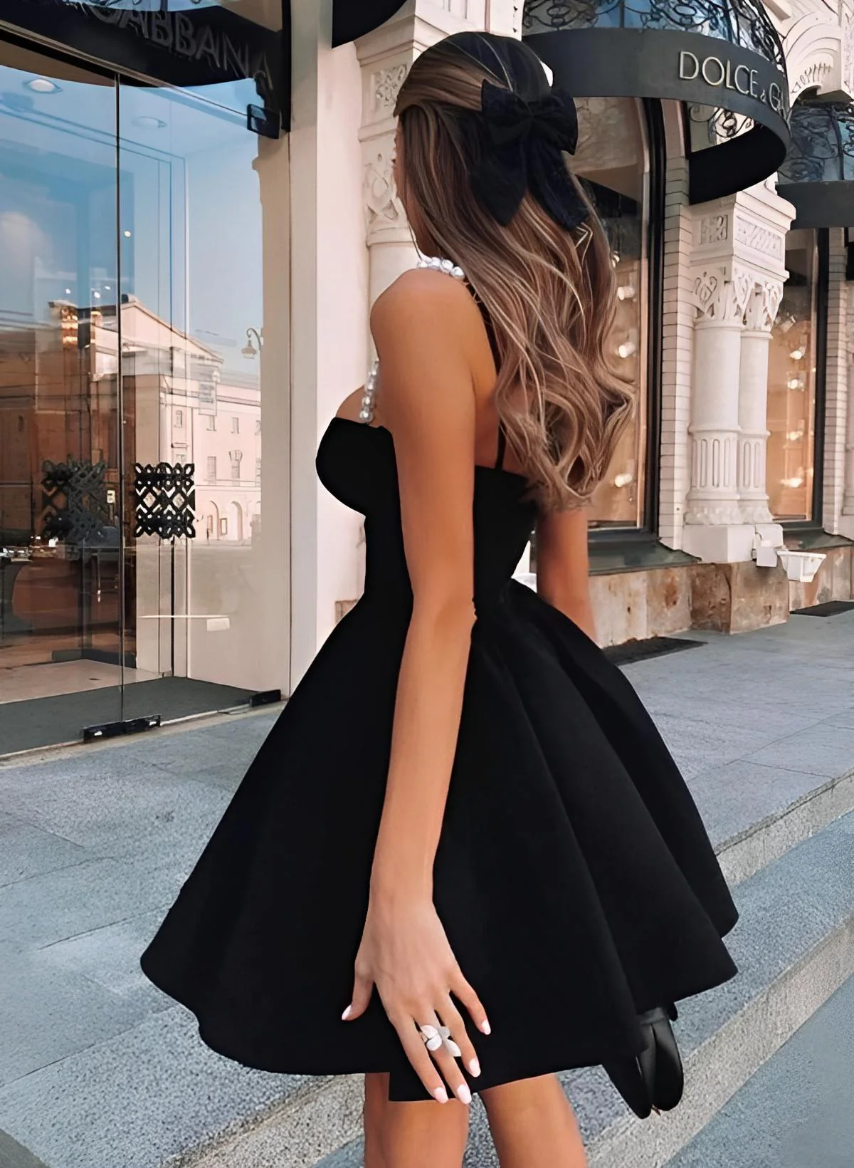 Little Black Sweetheart Sleeveless Short/Mini Homecoming Dresses - Image 2