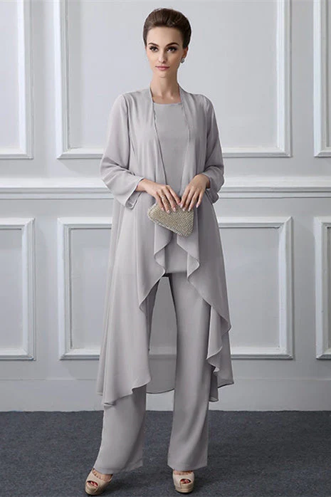 Long Tulle Jewel Vintage Knee-length Mother's suit - Image 5