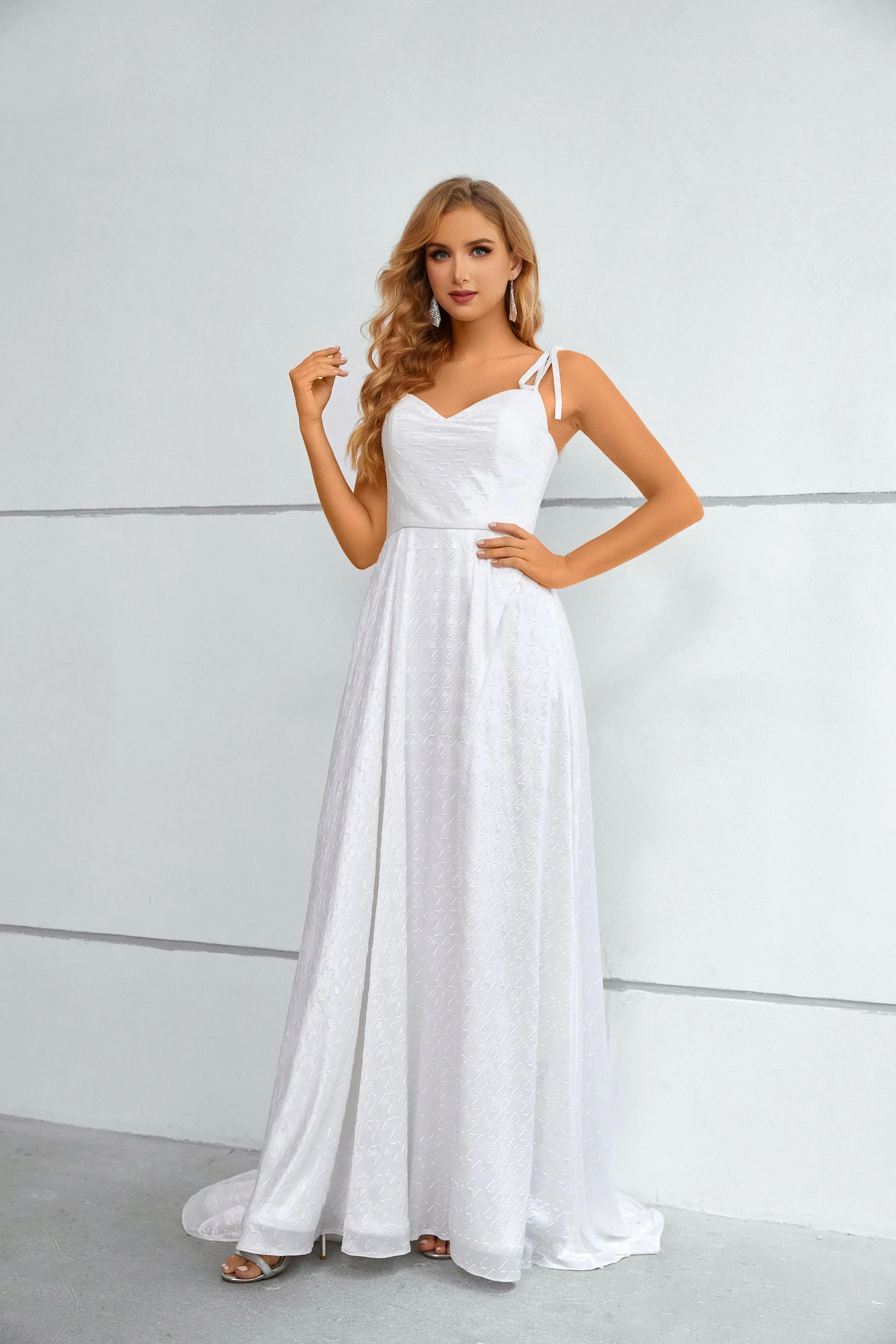 Mermaid High Split Sweetheart Spaghetti strap Floor-length Sleeveless Backless Prom Dresses - Image 3