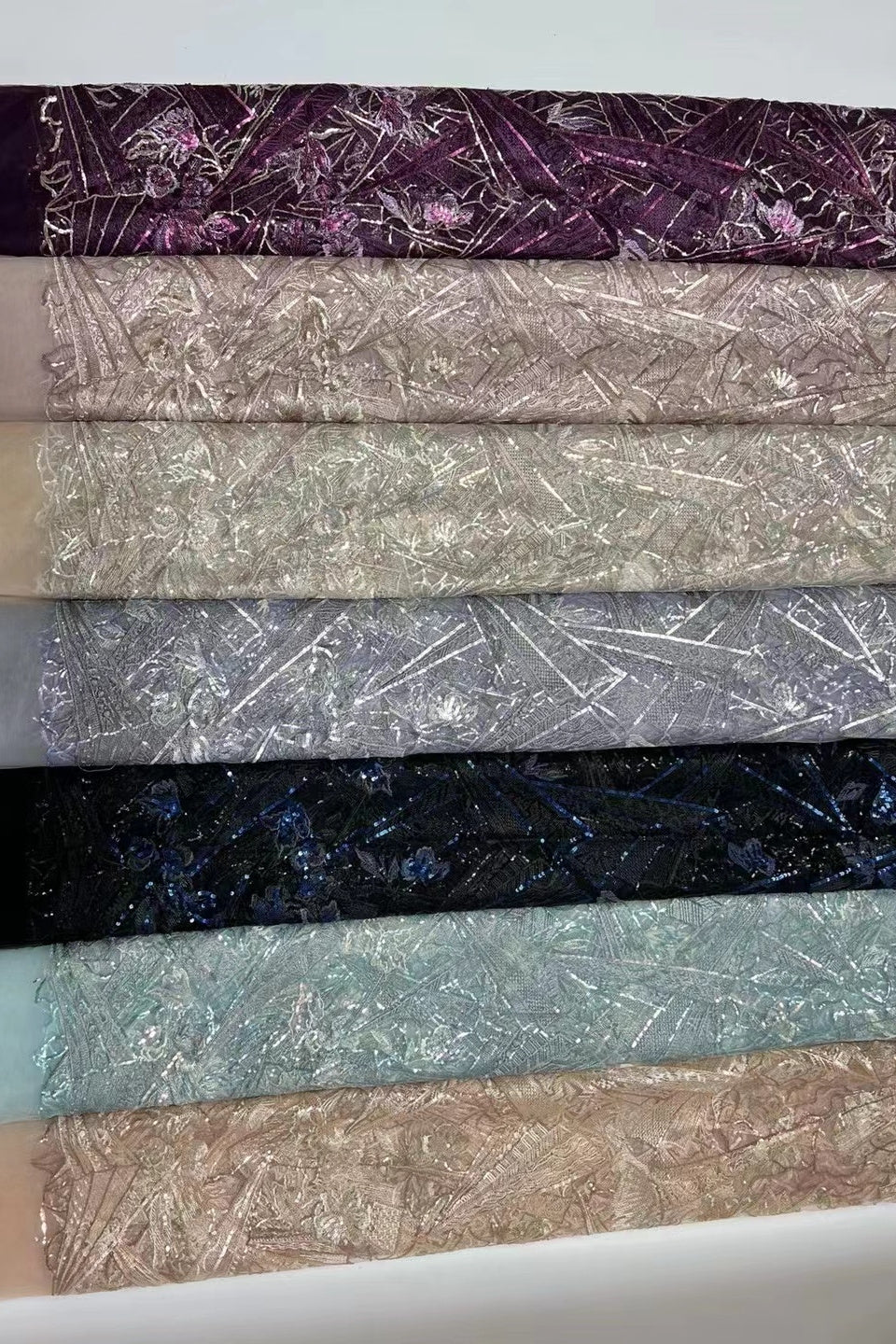 Mermaid Square Lace Applique Floor-length Sleeveless Backless Prom Dress with Side Train - Image 7
