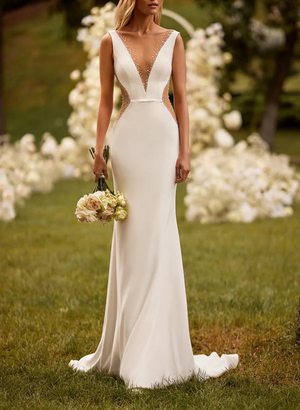 Open Back Wedding Dress - Image 2