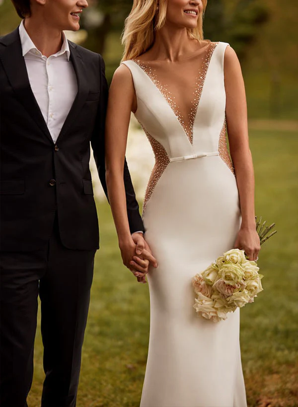 Open Back Wedding Dress - Image 3