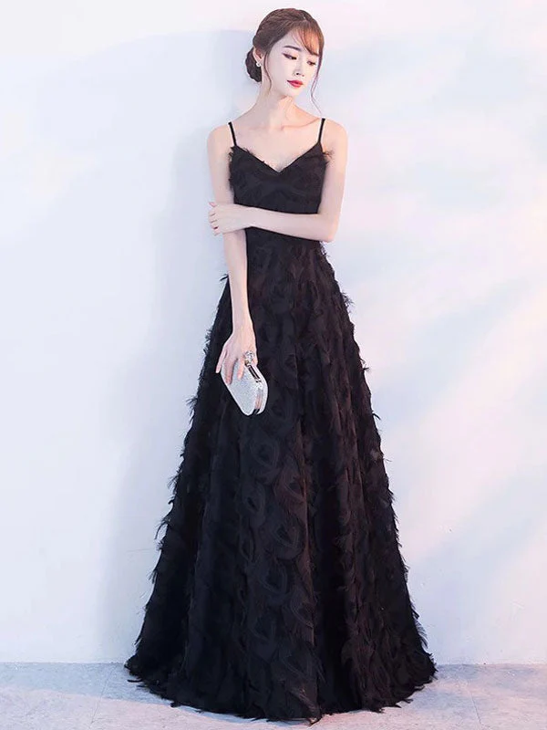 Modern Evening Dresses Blush Pink Long Halter Feathers Sleeveless Floor Length Graduation Dress wedding guest dress - Image 7