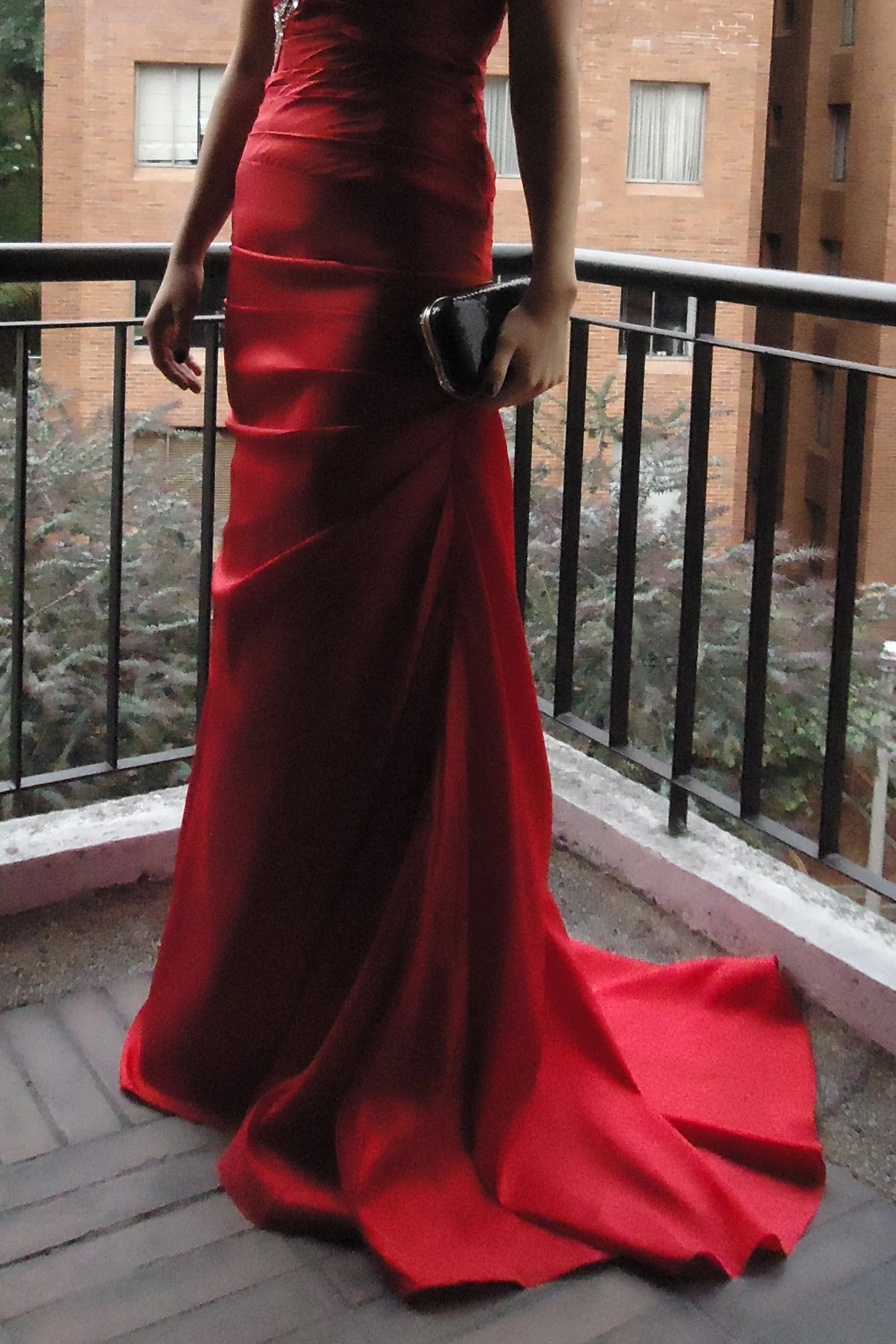 Sheath Sweetheart One-shoulder Floor Length Chiffon Rhinestone Evening Dress - Image 7