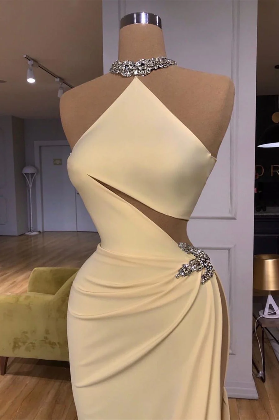 Glamorous Sleeveless Long Prom Dress On Sale - Image 2