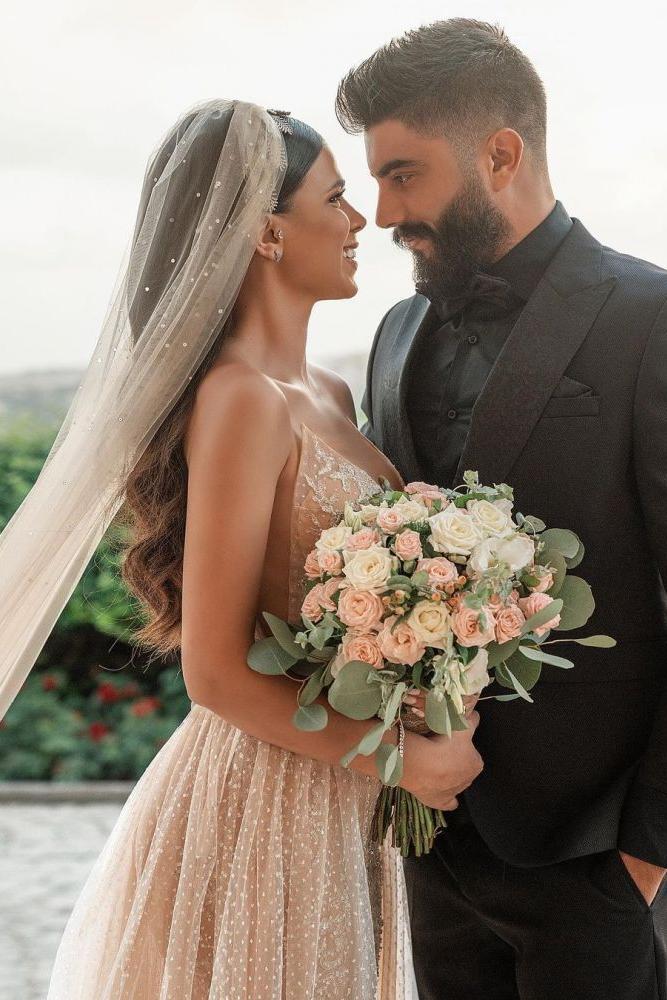 Sleeveless Floral Lace Mermaid Wedding Dress Detachable Train - Image 11