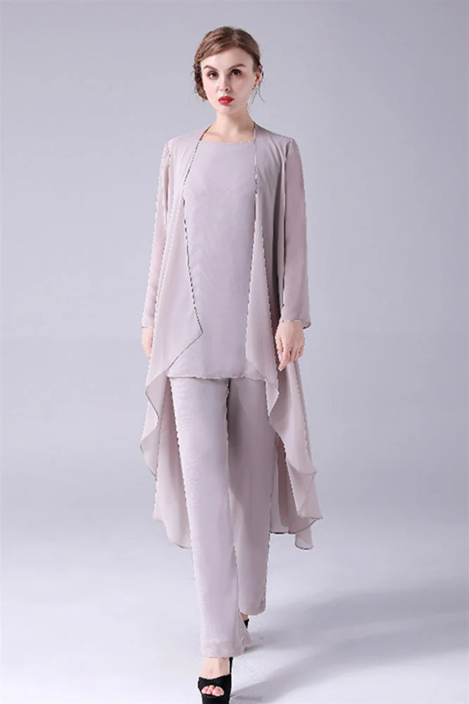 Sleeveless strap jewel casual mother's suit - Image 3