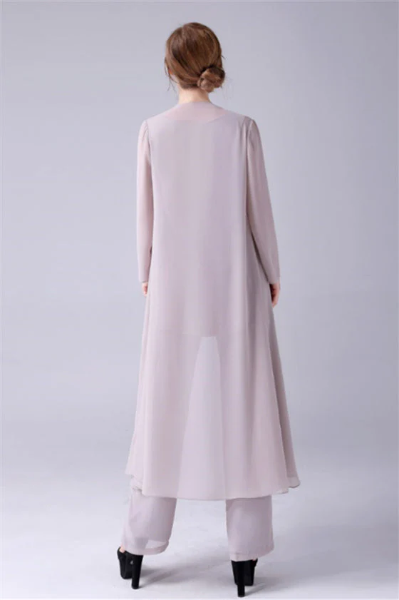 Sleeveless strap jewel casual mother's suit - Image 4