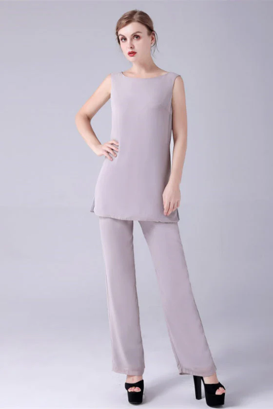 Sleeveless strap jewel casual mother's suit - Image 6
