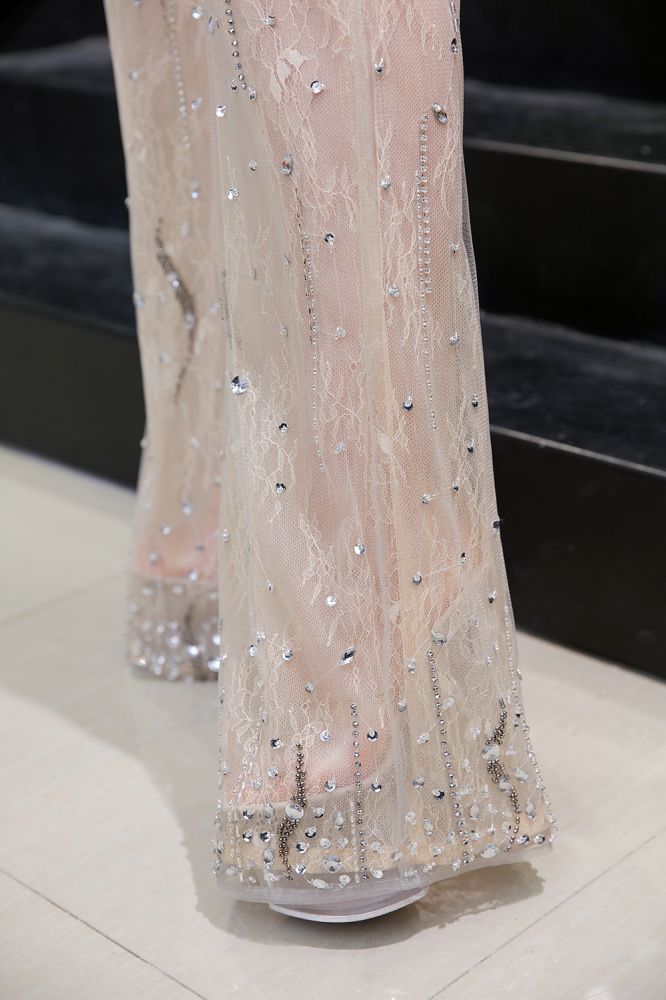 Sparkle Illusion High neck See-through Prom Jumpsuit - Image 13