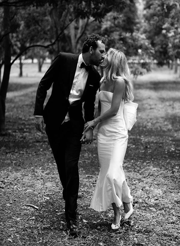 Strapless Sleeveless Ankle-Length Wedding Dresses Bows - Image 2