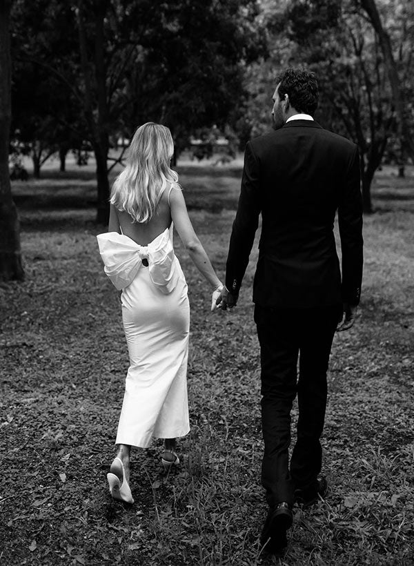 Strapless Sleeveless Ankle-Length Wedding Dresses Bows - Image 7