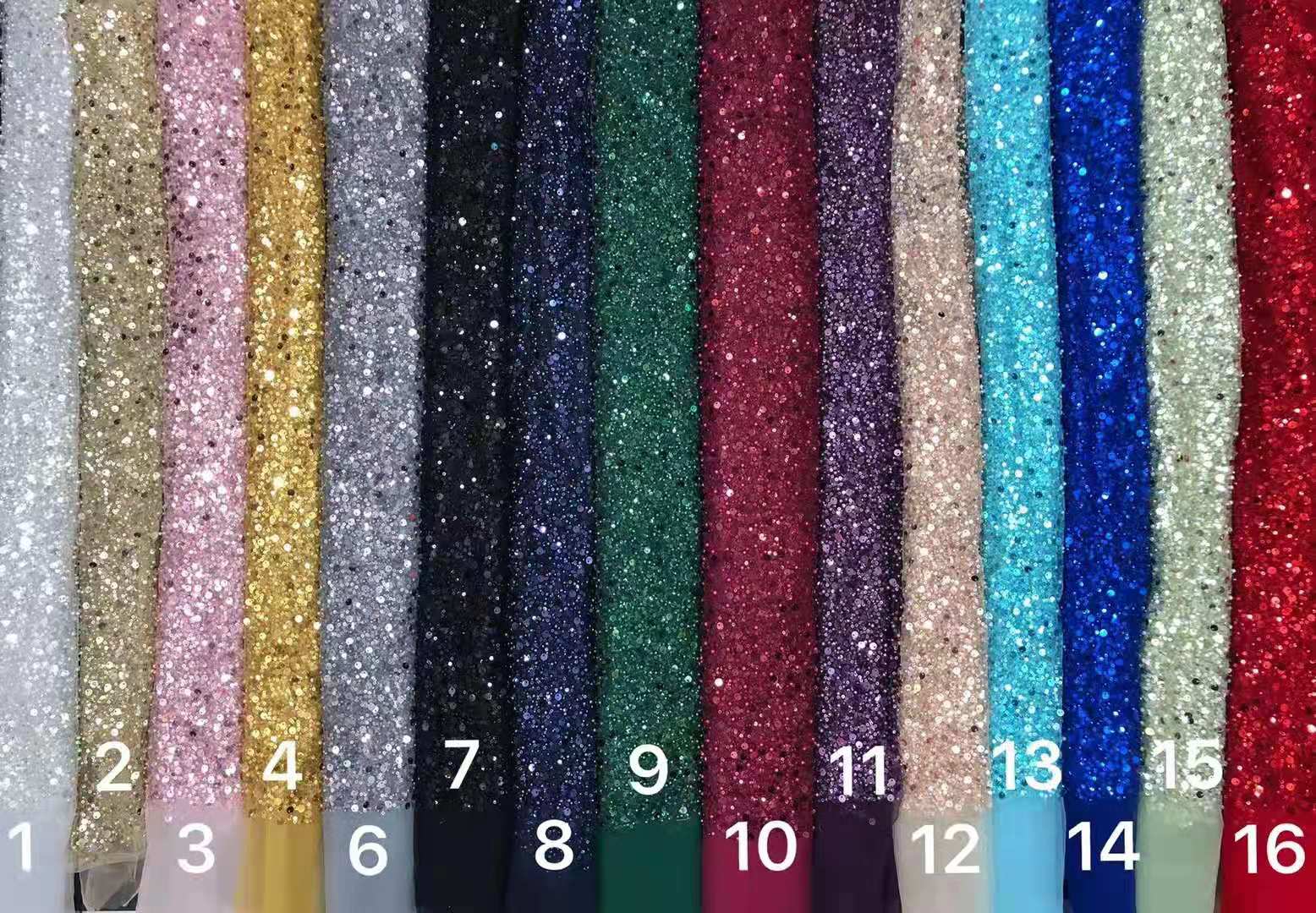 Stunning Long Sleeve High Neck Sequins Prom Dress Mermaid Long - Image 3