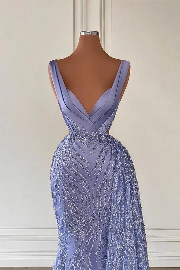 Chic Sleeveless Mermaid Prom Dresses - Image 2