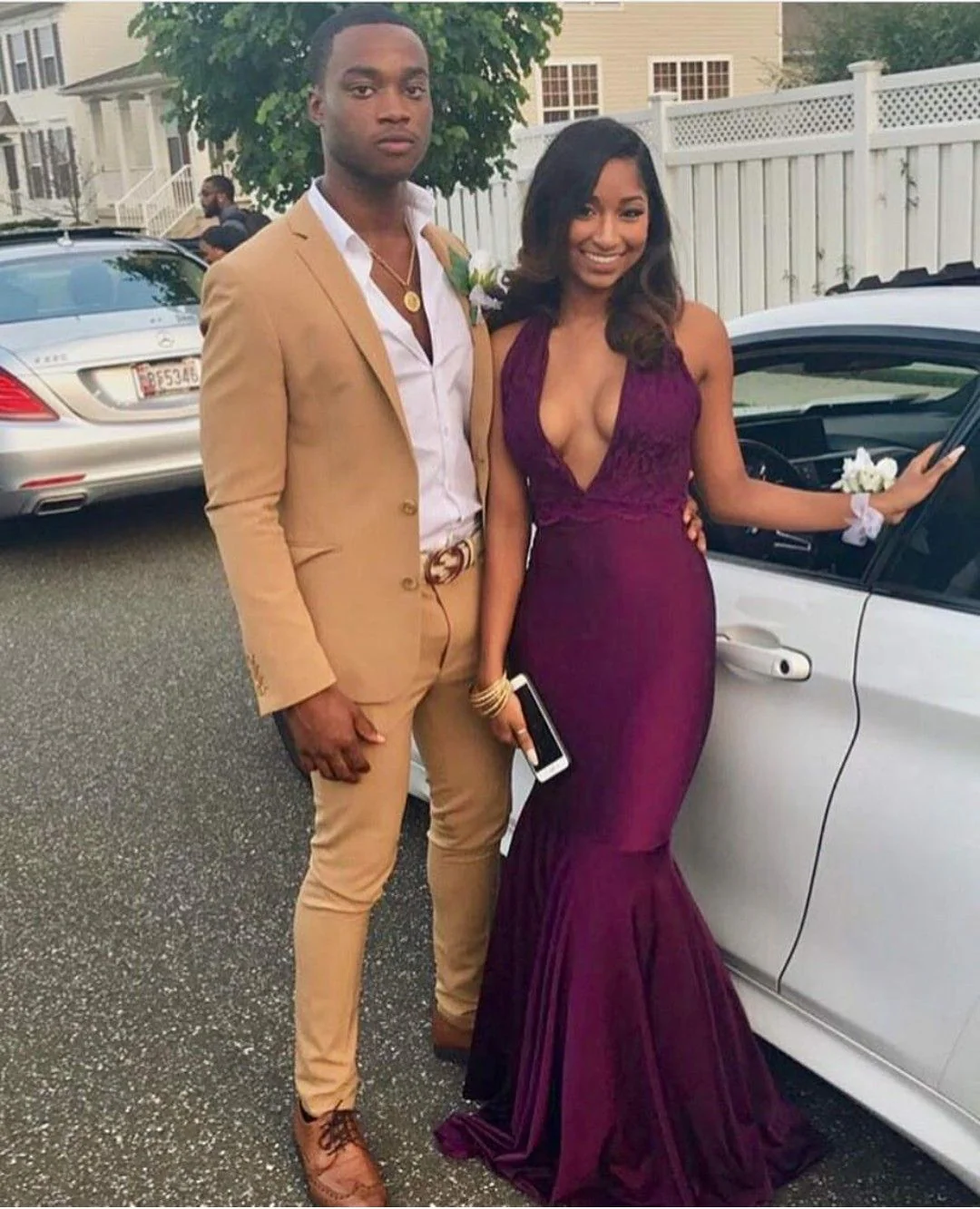 Yellow Notched Lapel Cotton Boy Prom Outfits - Image 2
